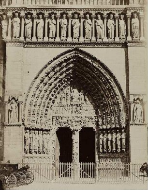 Portal der Kathedrale Notre Dame, Paris