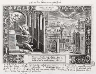 Szenen aus dem Leben des heiligen Franziskus. Vitae In Melius Commutatio (Nr. 4)
