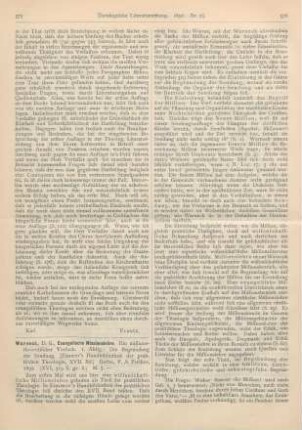575-578 [Rezension] Warneck, D. G., Evangelische Missionslehre