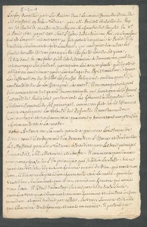 La Foy Devoilée par la Raison, dans la Connoissance de Dieu, de ses Mystères, et de la Nature
