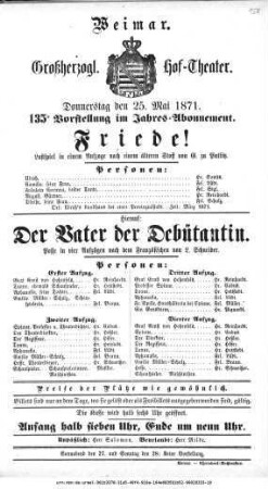 Friede!