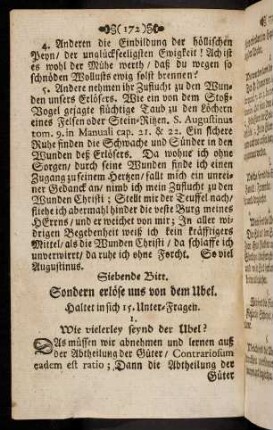 172-176, Siebende Bitt