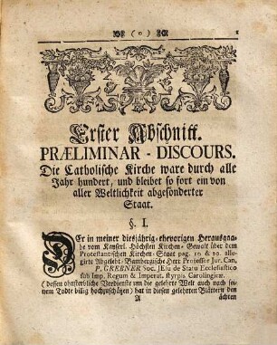 Benedict Schmidts JCti zu Bamberg, Reichs-Frieden-schlüßige Verthaidigung der Geistlichen Gerichtsbahrkeit, catholischer Reichs-Stände über ihre Lutherische Unterthanen