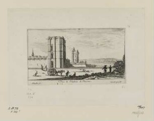Veue du Chasteau de Vincenne, Blatt 5 der Folge "Vincennes"