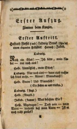 Die Mündel : Ein Schauspiel in fünf Aufzügen