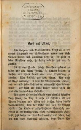 Berthold Auerbach's gesammelte Schriften, 6. Schwarzwälder Dorfgeschichten ; sechster Band