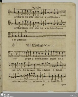 28. Am Sontag Jubilate: Ach Gott wie manches Herzeleid