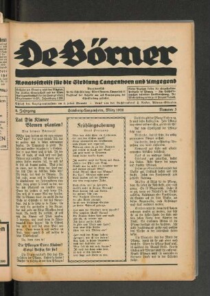 März 1928 Nummer 3