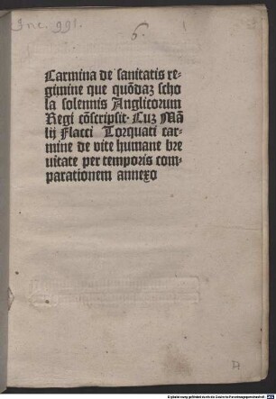 Regimen sanitatis Salernitanum
