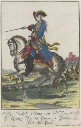 Bildnis des Joseph von Hildburgshausen