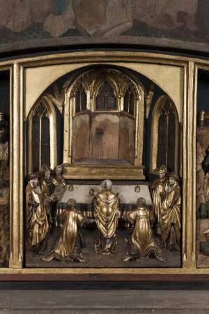 Sankt Georg- und Martinaltar — Gregorsmesse