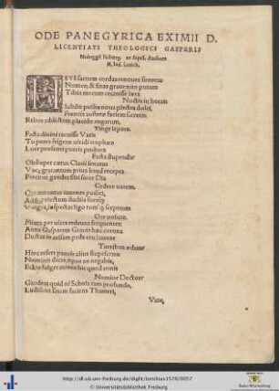 ODE PANEGYRICA