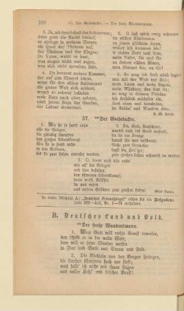 B. Deutsches Land und Volk