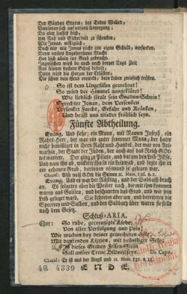 Fünfte Abtheilung.
