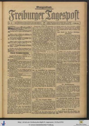 16.10.1919 (Morgenblatt)