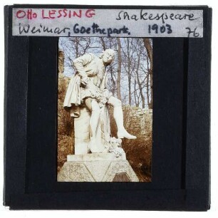 Weimar, Lessing, Shakespeare Denkmal