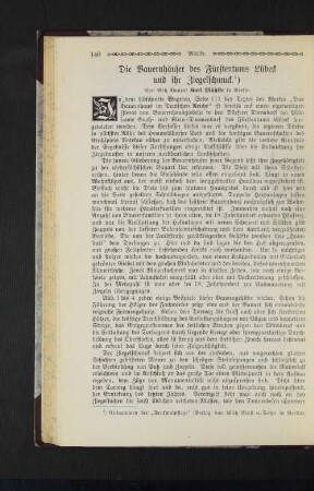 Die Bauernhäuser des Fürstentums Lübeck und ihr Ziegelschmuck.