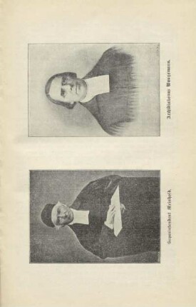 Superintendent Meinhold ; Archidiakonus Wangemann