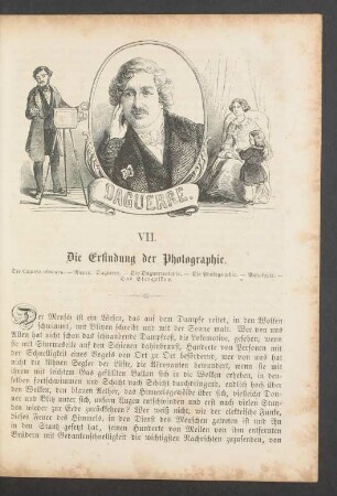 VII. Die Erfindung der Photographie.