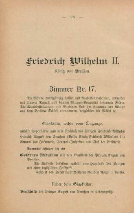 Friedrich Wilhelm II. König von Preußen