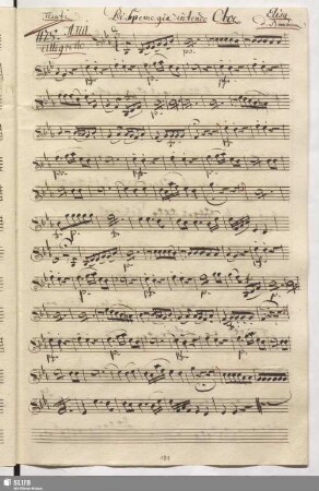 1178. Aria: Di Speme gia intendo / Naumann, J.G.
