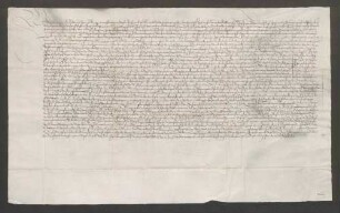 Schuldbrief des Bischofs Philipp von Speyer gegenüber Jörg Mug zu Straßburg über 1000 Gulden zu 4 Prozent.