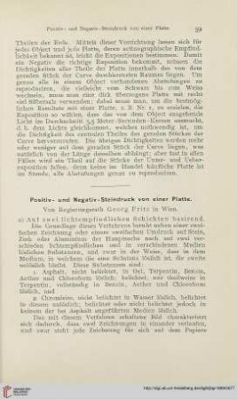 13: Positiv- und Negativ-Steindruck von einer Platte