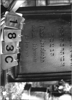 Grabstein 183 [Hahn S. 54 Grab-Nr. 1447]: Grabstein 183C [Hahn S. 54 Grab-Nr. 1447]