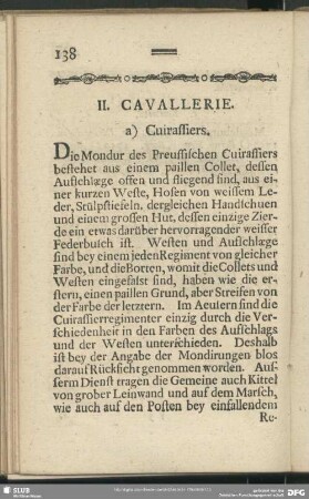 II. Cavallerie