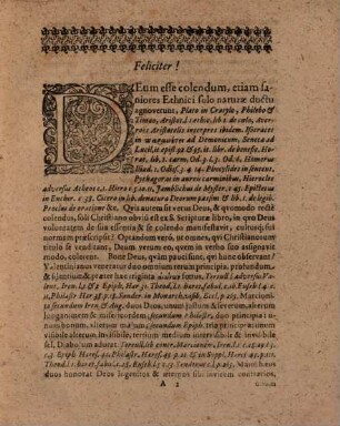 Articulum Quintum Confessionis Calvinianorum in Colloquio Thoruniensi exhibitae de cultu Dei