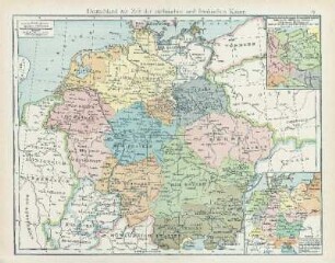 Deutschland zur Zeit der sächsischen und fränkischen Kaiser