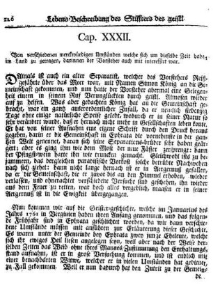 Verschiedene merckwürdige Umstände im Land.