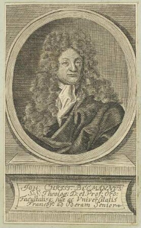 Bildnis des Joh. Christ. Becmannvs