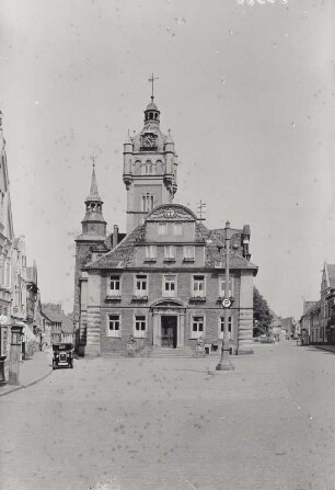 Verden (Aller). Rathaus, Marktfront