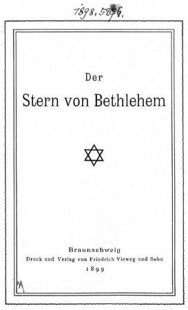 Der Stern von Bethlehem