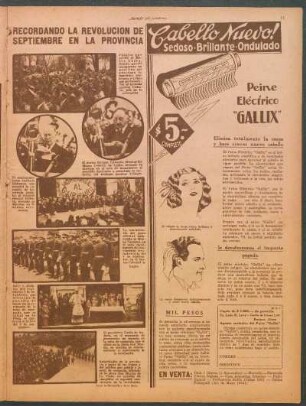 Recordando la revolución de Septiembre en la provincia [Fotografías]