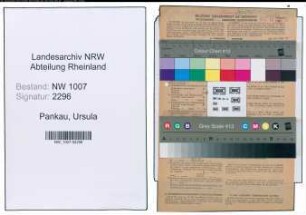 Entnazifizierung Ursula Pankau , geb. 01.05.1922 (Lehrerin)
