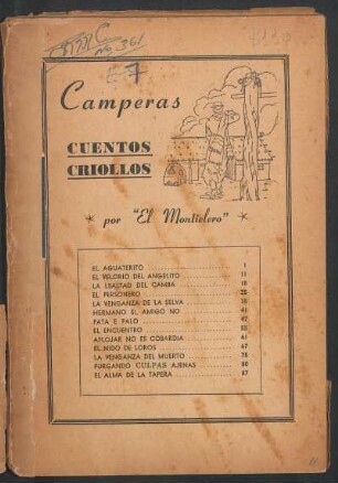 Camperas : cuentos criollos