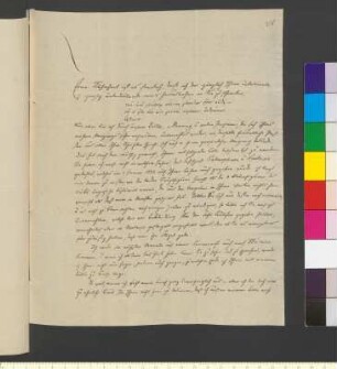 Brief von Julius, Gustav an Goethe, Johann Wolfgang von