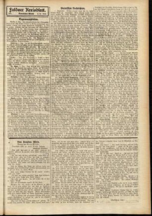 Zweite Ausgabe vom Mittwoch, den 03. Dezember 1913.