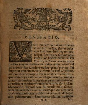 Disp. inaug. iur. de quaestionibus, seu torturis reorum : von der scharfen Frage