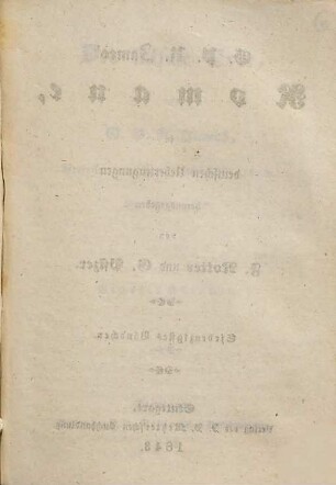 G. P. R. James' Romane, 70. Der falsche Erbe ; 6