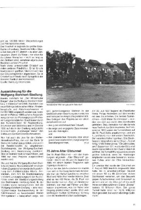 75 Jahre alter Elbtunnel