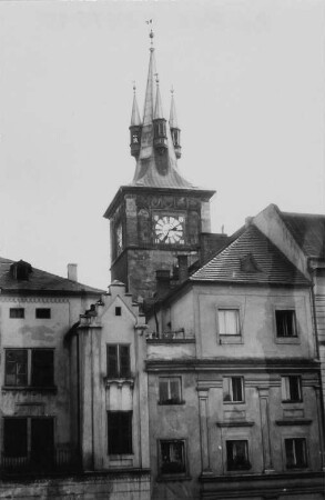 Blick von der Karlsbrücke zum Smetanamuseum