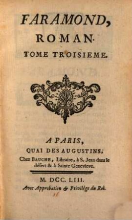 Faramond : Roman, 3