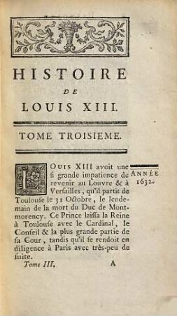 Histoire De La Vie De Louis XIII, Roi De France Et De Navarre, 3