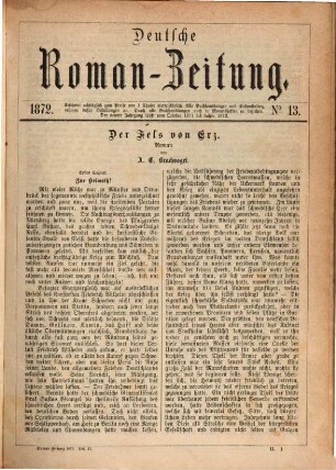 Deutsche Roman-Zeitung. 1872,2, 1872,2 = Jg. 9