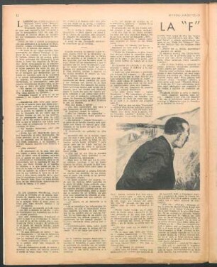 La "F" negra : Cuento por Valentine Williams