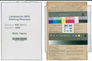 Entnazifizierung Hanna Molls , geb. 19.10.1913 (Staedischer Angestellter)