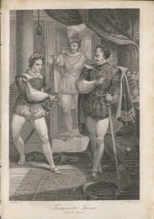 "Torquato Tasso, Act II, Scene 3" Tasso jagt Antonio weg
